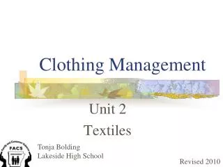 Clothing Management