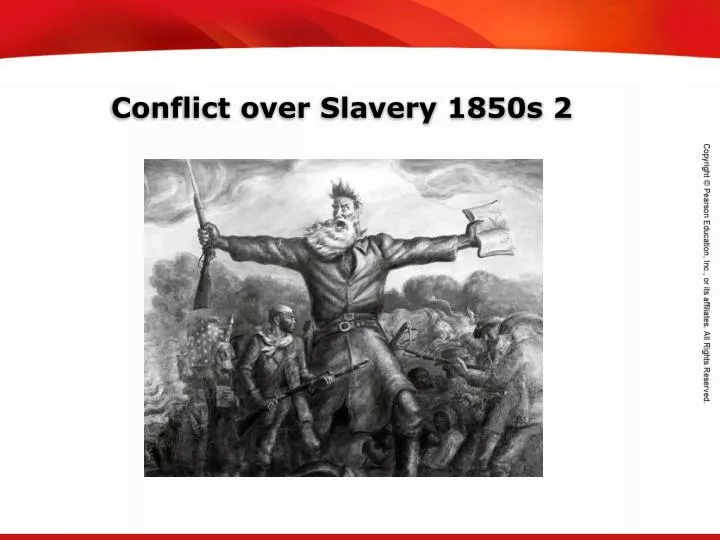 conflict over slavery 1850s 2