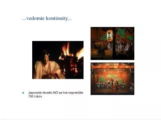 vedomie kontinuity