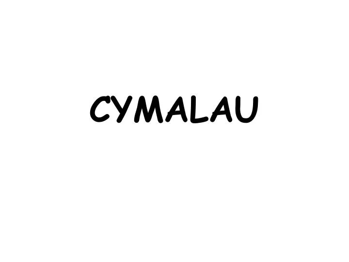 cymalau