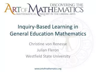Inquiry-Based Learning in General Education Mathematics