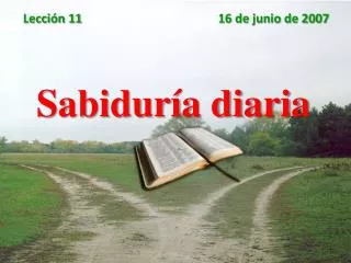sabidur a diaria