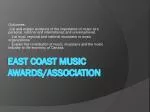 East Coast Music Awards/Association
