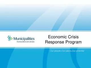 Economic Crisis Response Program