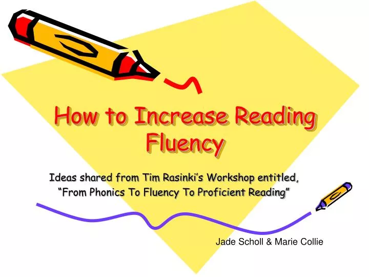 how to increase reading fluency