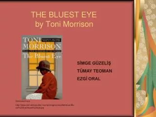 THE BLUEST EYE by Toni Morrison