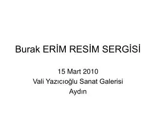 burak er m res m serg s