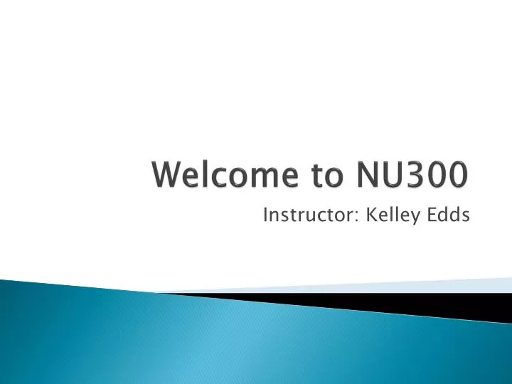 welcome to nu300