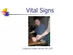 Vital Signs - slide 1