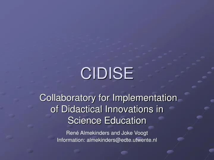 cidise