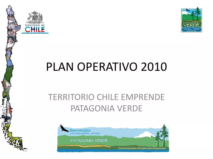 plan operativo 2010