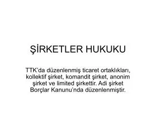 rketler hukuku