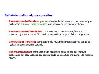 definindo melhor alguns conceitos
