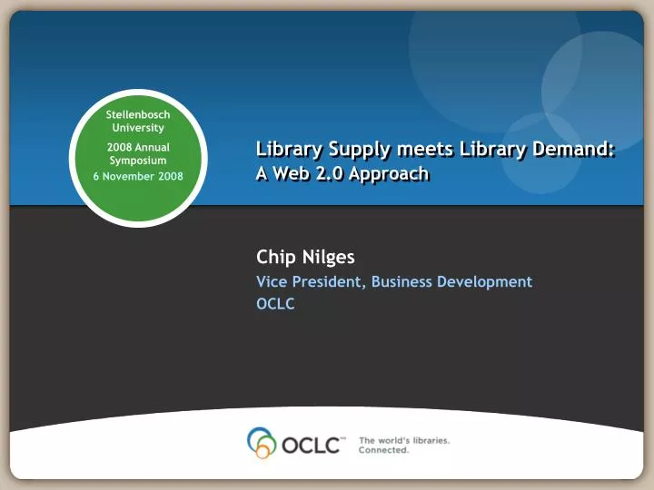 library supply meets library demand a web 2 0 approach