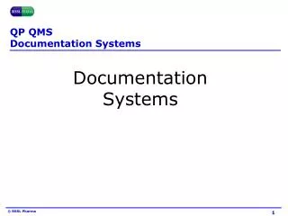 QP QMS Documentation Systems