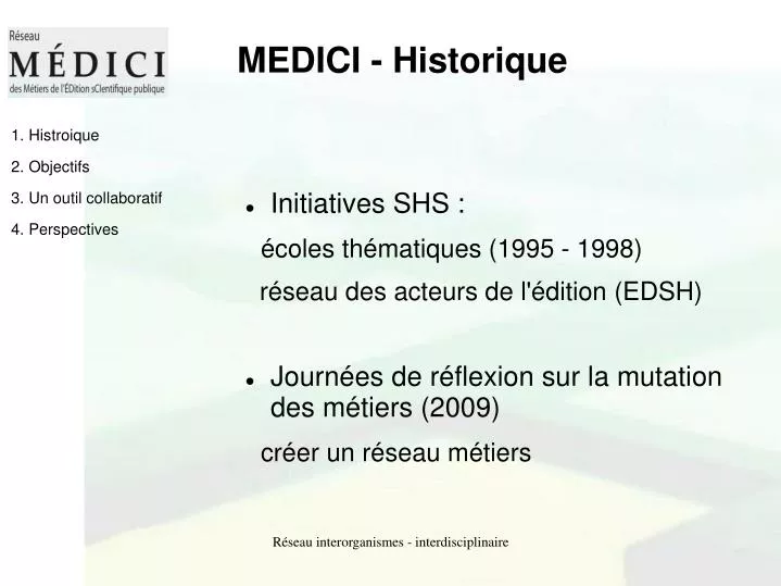 medici historique