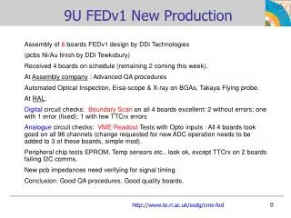 9U FEDv1 New Production