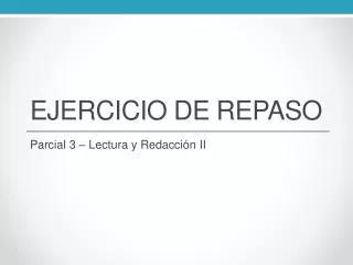 ejercicio de repaso