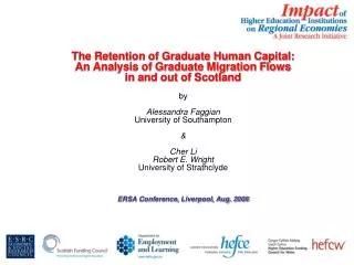 The Retention of Graduate Human Capital: An Analysis of Graduate Migration Flows