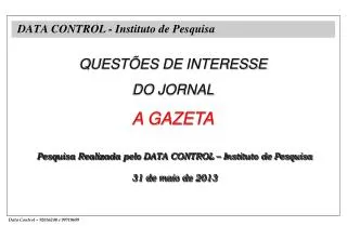 data control instituto de pesquisa