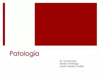 patolog a