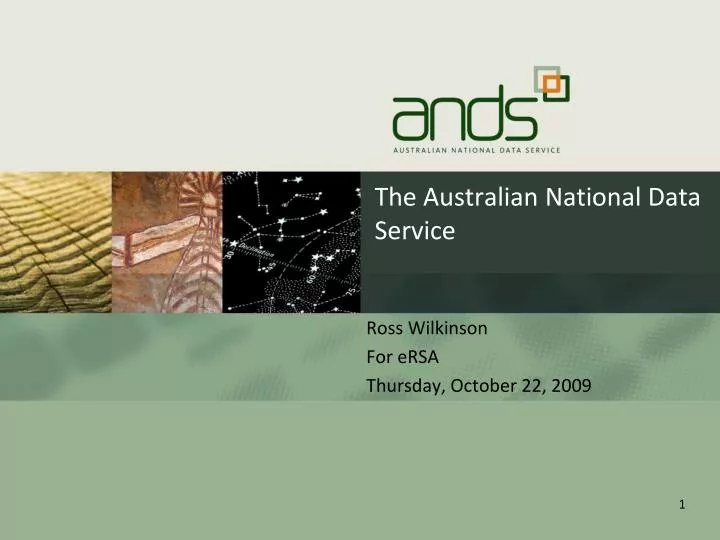 the australian national data service
