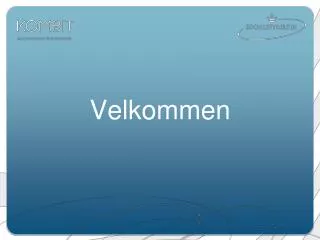 velkommen