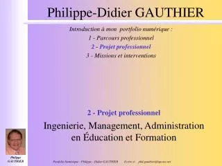 philippe didier gauthier