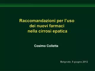 cosimo colletta