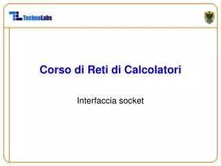 corso di reti di calcolatori