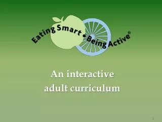 An interactive adult curriculum