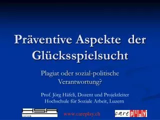 pr ventive aspekte der gl cksspielsucht