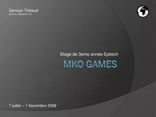 stage de 3eme ann e epitech