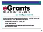 Introducing the New eGrants Portal: Streamlined Grant Application and Management System - slide 1
