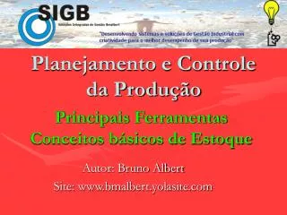 planejamento e controle da produ o