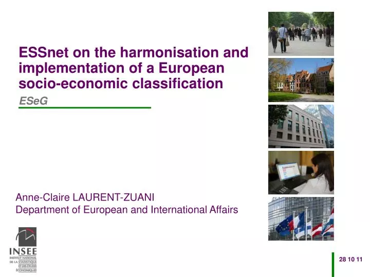 essnet on the harmonisation and implementation of a european socio economic classification