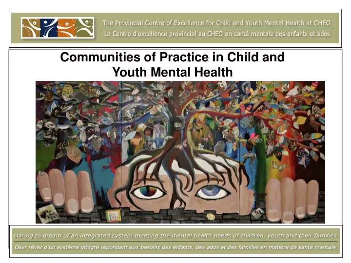 communities of practice in child and youth mental health