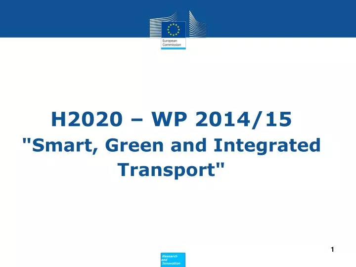 h2020 wp 2014 15 smart green and integrated transport