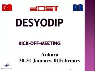 DESYODIP Kick - off - meeting
