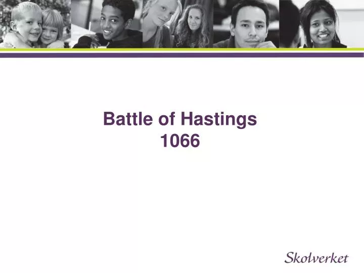 battle of hastings 1066
