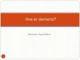 hva er demens