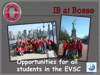 IB at Bosse