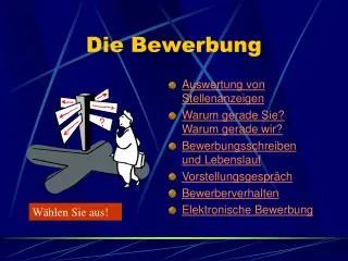 die bewerbung