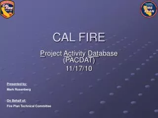cal fire