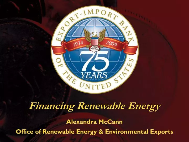 financing renewable energy