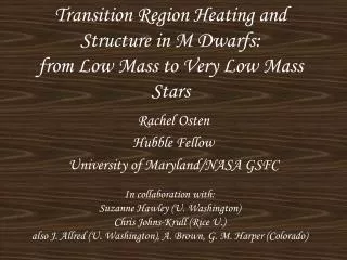 Transition Region Heating and Structure in M Dwarfs: from Low Mass to Very Low Mass Stars