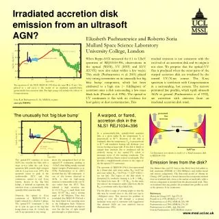 Irradiated accretion disk emission from an ultrasoft AGN?