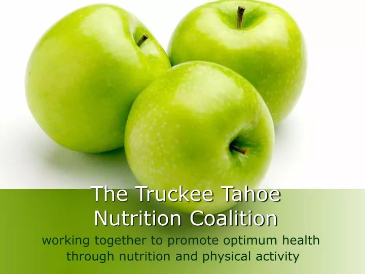 the truckee tahoe nutrition coalition