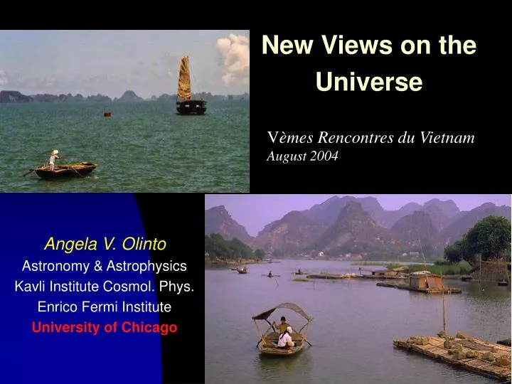 new views on the universe