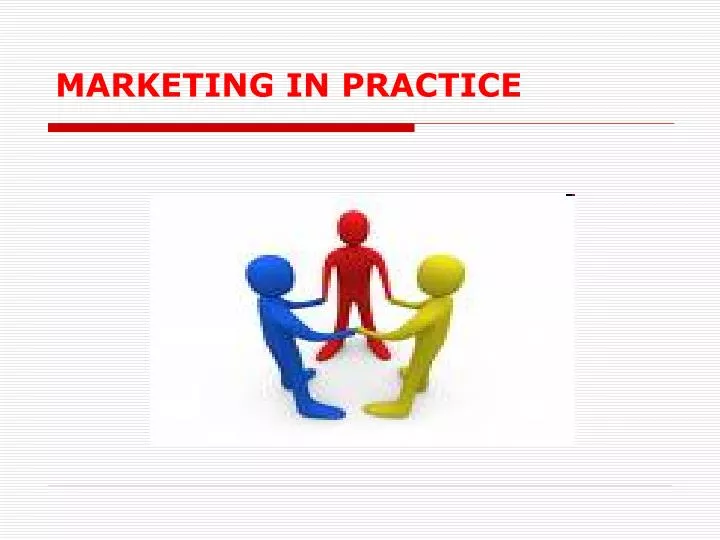 marketing in practice
